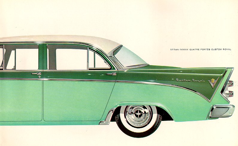 1956 Dodge French Canadian Car Brochure Page 8